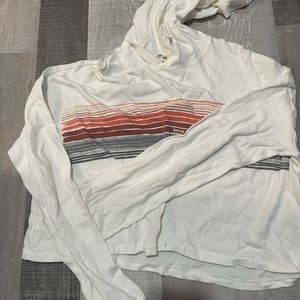 Billabong hooded long sleeve with slight crop